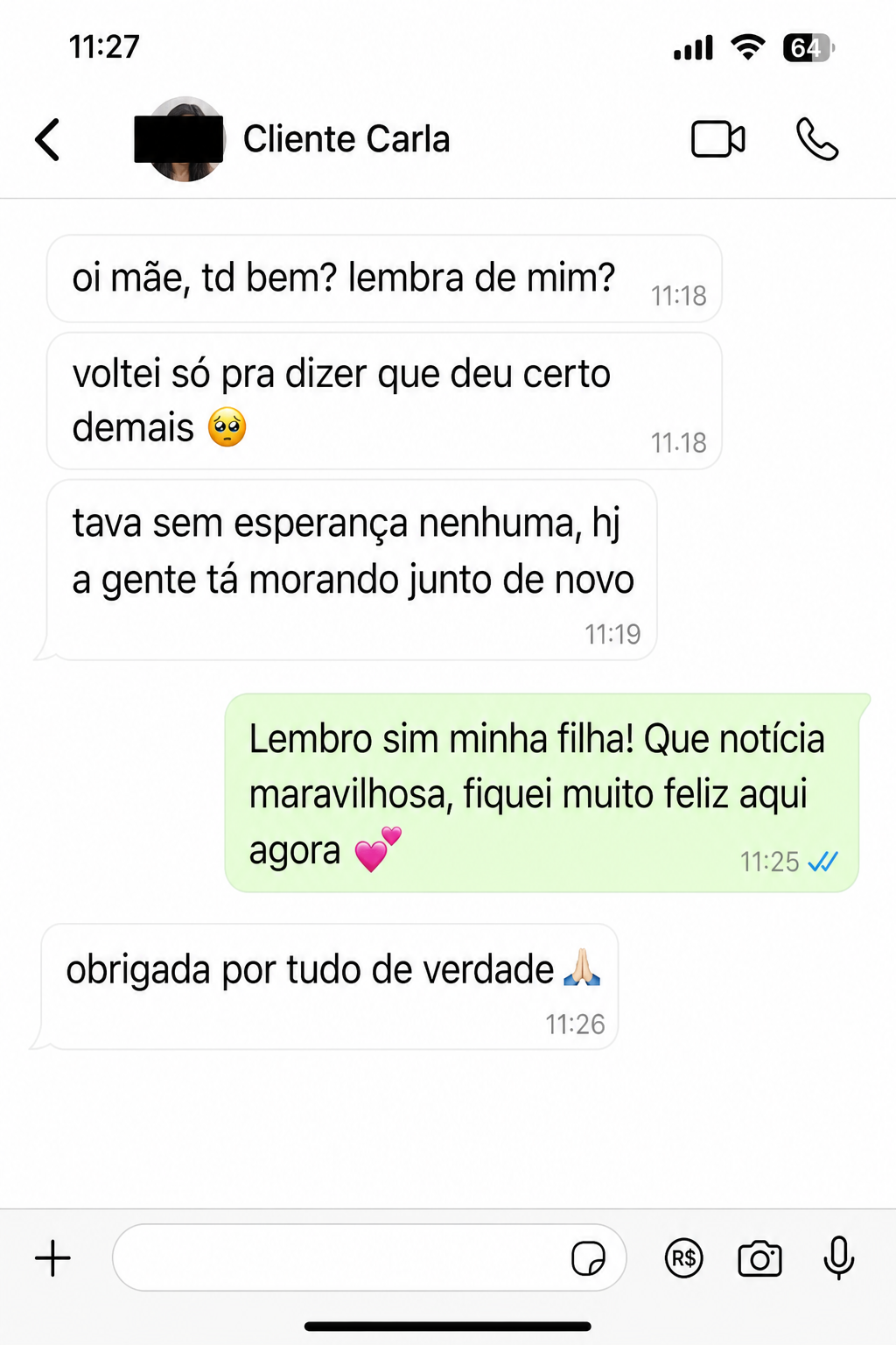 Conversa real de cliente com Mãe Michelle (5)